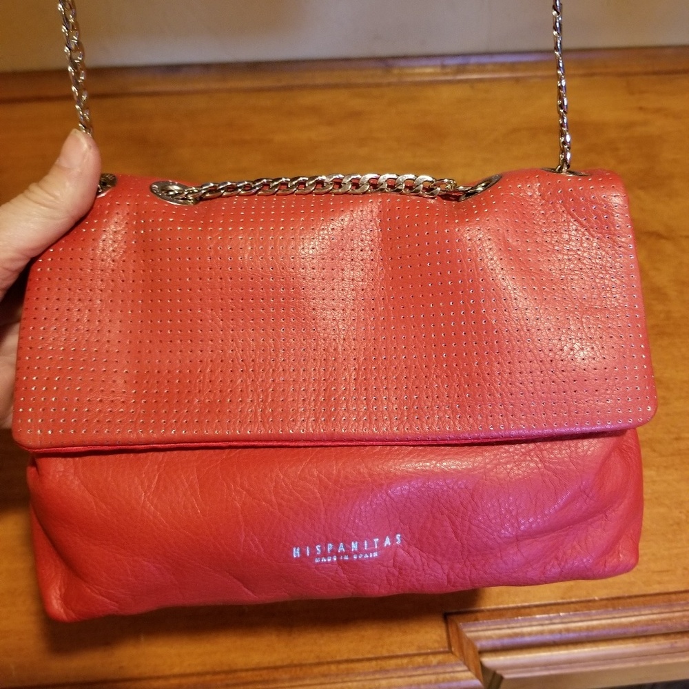 NWT Hispanitas leather crossbody purse